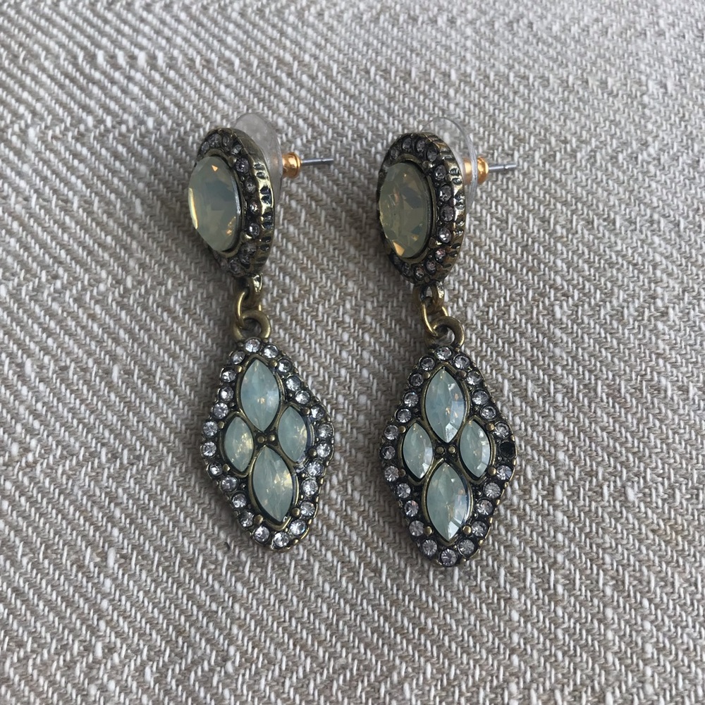Vintage Style Light Turquoise Earrings